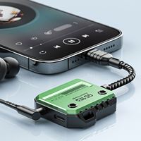 USB L auf 3,5mm Kopfhörer Dongle Jack Adapter für IPhone,2 in 1 PD 30W Schnell ladegerät und Aux Audio Splitter Adapter