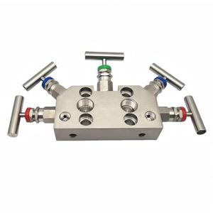 Nouvel arrivage : Collecteur manuel 5 voies en acier inoxydable 316 avec filetage femelle NPT 1/2, aiguille intégrée haute résistance anti-fuite pour applications gaz et hydrauliques - Product Image 2