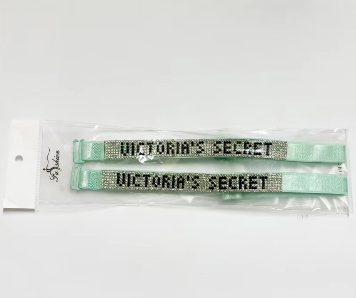 Sangle Victoria's Secret avec strass-vert menthe