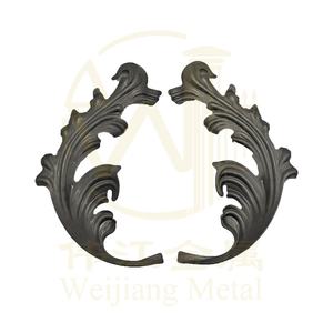 Süs çit parçaları dekoratif ferforje kapı aksesuarları - Product Image 6