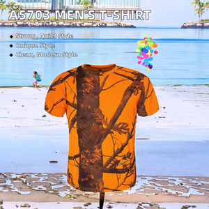 เสื้อยืดแขนยาวทรงหลวมสไตล์สปอร์ตสำหรับผู้ชาย ผ้าฝ้าย/ใยไผ่ พิมพ์ลายดิจิทัล ดีไซน์เรียบง่าย เป็นมิตรกับสิ่งแวดล้อม - Product Image 2