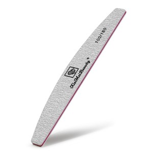 80/80 Grit Nail tập tin Nhà máy chuyên nghiệp biểu tượng tùy chỉnh đóng gói 100/180/240 Grit Hàn Quốc vuông Nửa Mặt Trăng Zebra Nail tập tin - Product Image 2