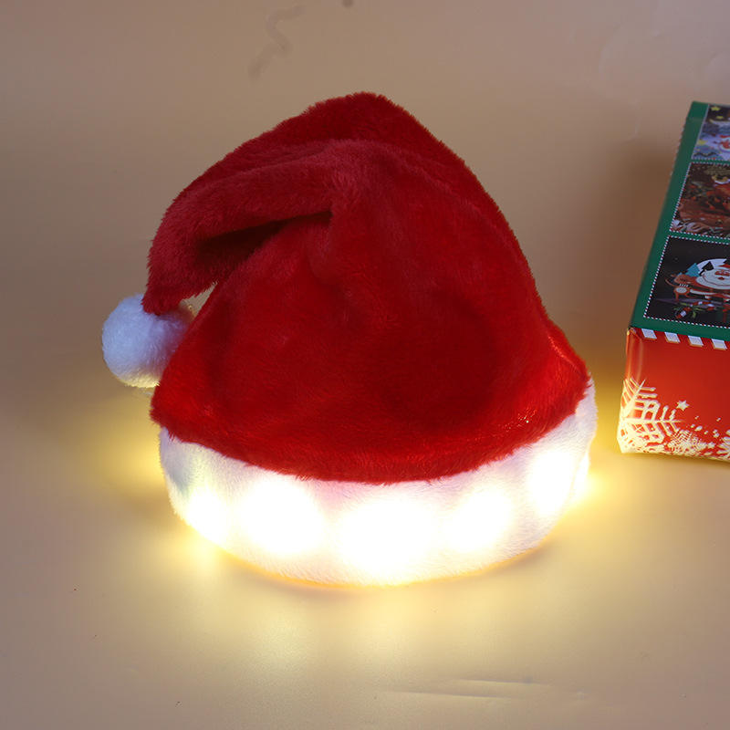 Adult 30*40CM red short plush [Warm light]