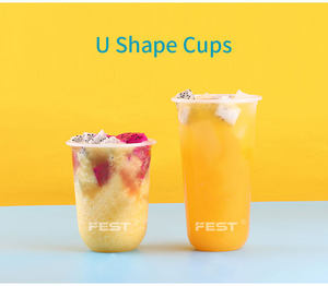 Vasos de Plástico PP Transparentes con Logotipo Personalizado, de 500 ml y 700 ml, para Bebidas Frías, Café, Té de Burbujas, Leche, Jugo - Product Image 2