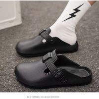 Chaussures décontractées personnalisables à bout fermé Baotou pour hommes et femmes, antidérapantes, respirantes, anti-odeur, souples, épaisses, plates, pour intérieur/extérieur, été