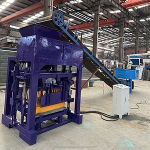 QTJ4-40A mesin pembuat bata inlock murah ekologi mesin pembuat blok berongga beton harga - Product Image 3