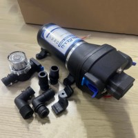 Pompe à eau à diaphragme Mambaflo FL-44 RV 17LPM/4.5GPM 24V Démarrage et arrêt automatiques Auto-amorçante Hauteur de refoulement 28M Aspiration 3m Mini pompe à jet