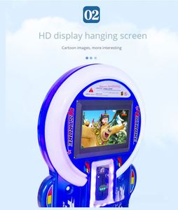 Nouvelle Machine de Jeu Vidéo Commerciale pour Enfants, Modèle MP5, avec Fonctions Cheval Électrique, Monnayeur et Balançoire, pour Espaces de Divertissement - Product Image 6