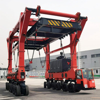 Chariot porte-conteneurs robuste à moteur diesel pour la manutention des conteneurs et le transport de matériaux