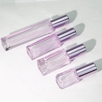 En stock – Flacons de parfum de luxe vides en verre violet, rose, bleu, jaune, gris, noir de 3 ml, 5 ml, 8 ml, 10 ml – Emballage pour flacon pulvérisateur d'eau de parfum