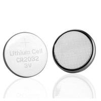 Batería de Botón de Litio CR2032 de 3V, Baterías de Tipo Moneda 2032 para Placa Base de Computadora, Control Remoto de Automóvil, Báscula Electrónica