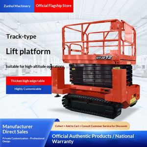 Plataforma Elevadora de Orugas de Acero de 6 M, 8 M, 10 M, Plataforma Elevadora de Orugas de 3-4 M, Plataforma Elevadora de Vagón Plano - Product Image 1