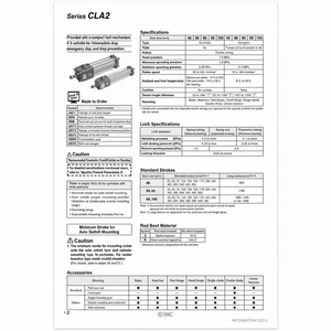 ระบบนิวเมติกส์ SMT CDLA2B50-650-D ล็อคแบบละเอียด - Product Image 1