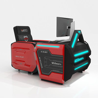 E sport gaming PC ordinateur de bureau de course table RVB D'OEM de lumière DE table pour gamer