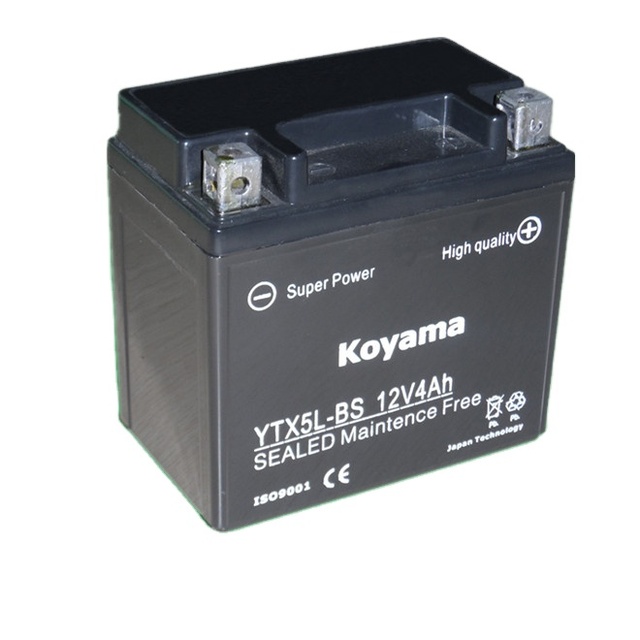 12V VRLA Deep Cycle Lead Acid Battery for Motor Bikes Start Power 5AH 7AH 9AH AGM Gel Motorcycle Battery OEM