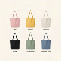 Sacs fourre-tout en toile vierge de haute qualité pour femmes, grande capacité, sacs d'épicerie réutilisables, sacs en toile de coton avec logo personnalisé