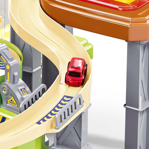 Circuit de <span class=keywords><strong>Voiture</strong></span> Multifonctionnel DIY avec Élévateur et Atelier de Réparation pour Enfants – Jouet Éducatif Interactif de <span class=keywords><strong>Parking</strong></span> - Product Image 3