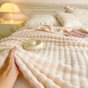Coperta <span class=keywords><strong>in</strong></span> pile di corallo, <span class=keywords><strong>lenzuola</strong></span> <span class=keywords><strong>in</strong></span> <span class=keywords><strong>flanella</strong></span>, pile a doppia faccia invernale, piccola, all'ingrosso, personalizzabile, tinta unita - Product Image 6