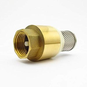 Vannes <span class=keywords><strong>de</strong></span> <span class=keywords><strong>pluie</strong></span> vertes Nouveau 1/2 à 2 pouces Vanne inférieure en laiton Vanne <span class=keywords><strong>de</strong></span> pied <span class=keywords><strong>de</strong></span> pompe à <span class=keywords><strong>eau</strong></span> unidirectionnelle avec filtre - Product Image 3
