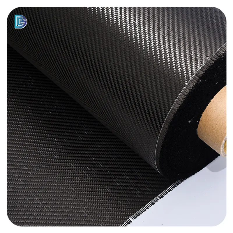 Flame Retardant 3k Carbon Fiber Material Cloth Carbon Fiber Weave Cloth 200 Gram For Carbon Fibre Tube