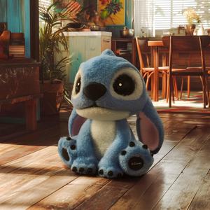 MINISO Lilo & Stitch Caja Sorpresa Furry Adventure Adornos Flocados de Peluche Largo Stitch Serie <span class=keywords><strong>Interestelar</strong></span> Decoración de Escritorio Regalos - Product Image 2