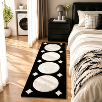 Vente en gros de coussin de chaise capitonné coussin de siège housse de coussin de chaise carrée avec des caractères chinois