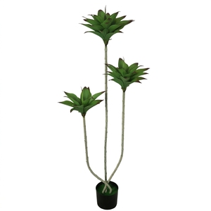Decoración para Eventos al por Mayor, Árbol de <span class=keywords><strong>Agave</strong></span> Artificial Tropical en Maceta, Plantas de Interior para Decoración de Oficinas y Otras Decoraciones para Bodas - Product Image 2