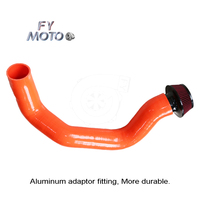 Kit de manguera de inducción de aire frío naranja para BMW M8 M5 F90 F91 F92 F93 18-22 6ply 7MM de espesor