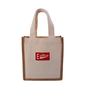 Eco Customized Cotton Canvas Tote Bags Recycled Shopping Linen Tote Bag