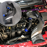 Système d'admission d'air froid réutilisable lavable à haut débit modifié EDDY pour Mitsubishi Evo Lancer EX 1.8L/2.0L