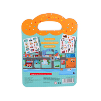 Grenzüberschreitendes E-Commerce-Produkt: Handliches Kinderlernbuch mit Sticker-Aufklebern für Früherziehung und Förderung, Geeignet für 3-6 Jahre