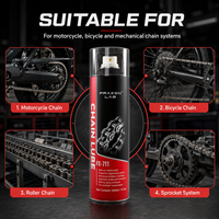 Produits d'entretien automobile, lubrifiant multi-usages pour chaîne, huile lubrifiante en aérosol, lubrifiant pour chaîne de moto et de vélo