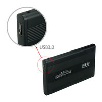 Caja de disco duro móvil, caja mecánica de estado sólido SATA de 2,5 pulgadas, carcasa de metal, USB 3,0, suministro de fabricantes