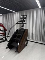 Máquina de Escalada Comercial para Gimnasio, Simulador de Escaleras con Resistencia Electromagnética, Equipo de Fitness Cardiovascular