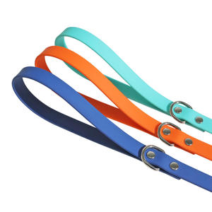 <span class=keywords><strong>PVC</strong></span> Hunde halsband und Leine Set Hot Selling Factory Großhandel Custom Logo Weiches <span class=keywords><strong>PVC</strong></span> Hunde halsband Wasserdichte Leine - Product Image 2