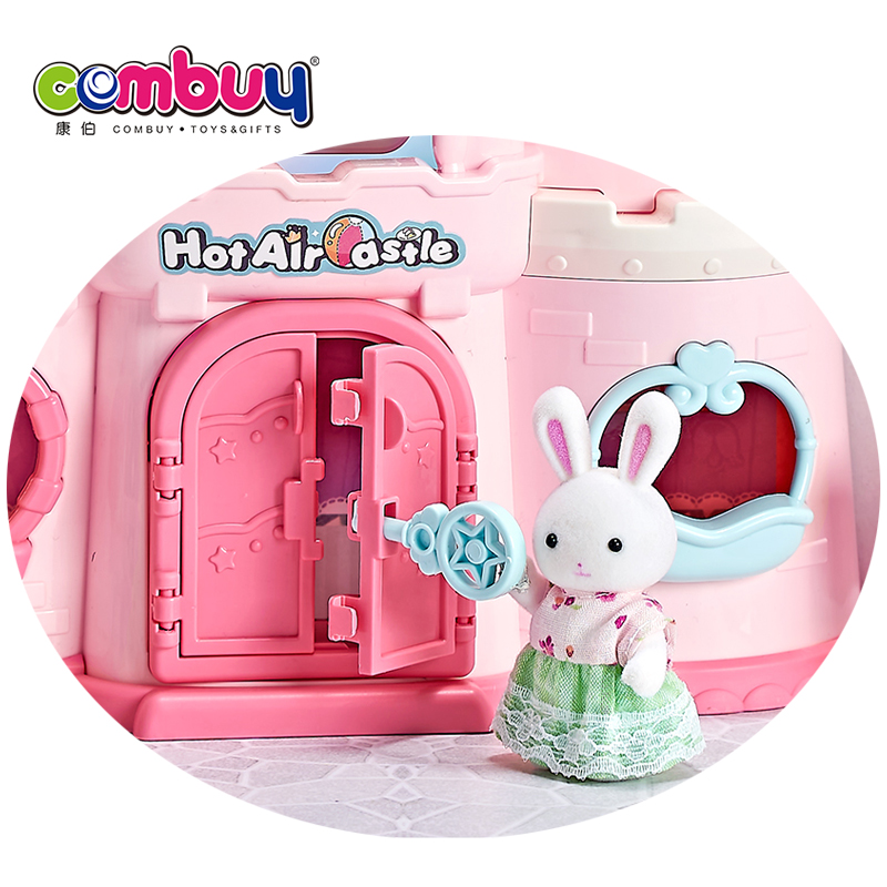 mechanical sex doll Pink Castle Miniature Rabbit Doll House