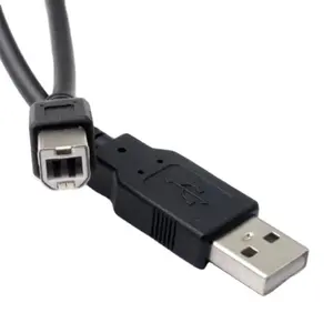 Standard USB 2.0 Data Cable USB2.0 AM To BM Transparent Usb 2.0 Printer AB Cable