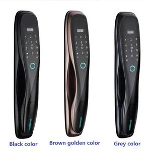 Khóa Cửa Thông Minh Khóa Hệ Thống Kỹ Thuật Số Vân Tay An Ninh Điện Tử Cho Khách Sạn Khóa Cửa Thông Minh Hai Tay Cầm Thông Minh Wifi - Product Image 2