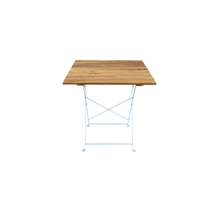 Muebles de madera maciza modernos para jardín, silla plegable, juego de tres mesas para cerveza - Product Image 5
