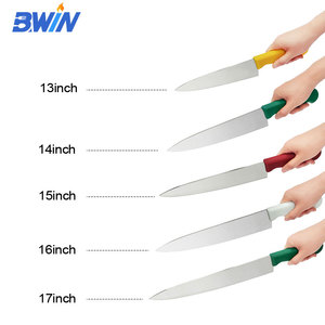 Dao đầu bếp bằng thép không gỉ, cán nhựa, phụ kiện nhà bếp - Product Image 4