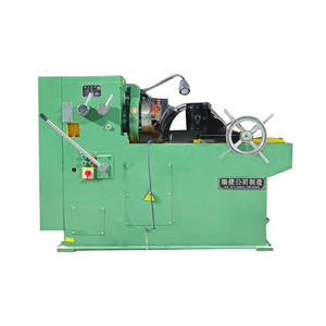 Hidrolik çift kafalı cıvata üretim makinesi dişli çelik işleme makinesi u-cıvata haddeleme makinesi - Product Image 2