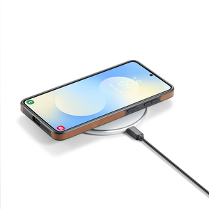 Custodia <span class=keywords><strong>per</strong></span> telefono in pelle PU di lusso retrò, sottile, protettiva e antiurto <span class=keywords><strong>per</strong></span> <span class=keywords><strong>Samsung</strong></span> Galaxy <span class=keywords><strong>S21</strong></span> S22 S23 S24 S25 S26 Ultra - Product Image 3