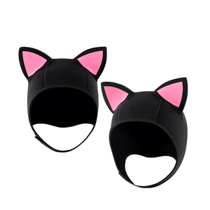 Bonnet de bain de plongée en apnée avec protection des oreilles et résistance au froid Caractéristique élastique et durable - Product Image 1