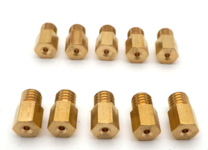 12 pièces de carburateur hexagonal 4/042 Jets principaux adaptés pour Mikuni <span class=keywords><strong>VM</strong></span> TM Carb #90 - #200 Power Jet 4042 - Product Image 4