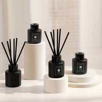 Molly 50ml Parfum d'Ambiance Personnalisé Huiles Essentielles Bouteille en Verre Diffuseur de Roseaux Longue Durée
