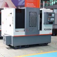 Tour CNC TCK50A à fonctionnement stable, outil de tournage à large application pour l'usinage d'alliages et la fabrication d'assemblages mécaniques