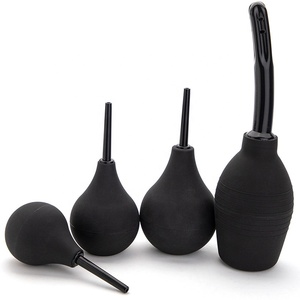 Système d'irrigation anale et de nettoyage de la prostate - Kit de douche en silicone réutilisable pour jeux BDSM et irrigation profonde <span class=keywords><strong>du</strong></span> côlon - Product Image 3