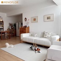 Nouveau design moderne, tapis en laine écologique luxueux et abstrait pour le salon