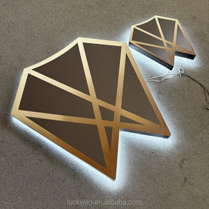 Led personalizado 3D logo <span class=keywords><strong>Sign</strong></span> interior Metal Led retroiluminado al aire libre logo Wall <span class=keywords><strong>Sign</strong></span> Business Channel Letters Signs logo al aire libre - Product Image 6