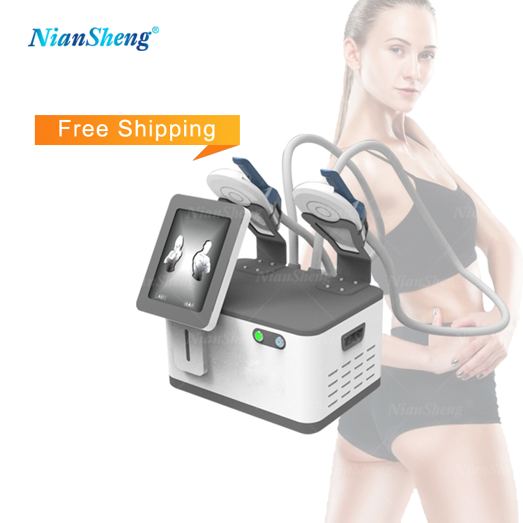 Free Shipping  Electromagnetic Sculpt Body non-invasive high intensity electromagnetic ems muscle stimulator Machine